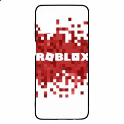 Чехол для Samsung M51 Roblox of pixels background - PrintSalon