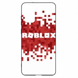 Чехол для Samsung S20+ Roblox of pixels background - PrintSalon