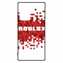 Чехол для Samsung Note 20 Ultra Roblox of pixels background