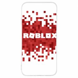 Чехол для iPhone 8 Roblox of pixels background