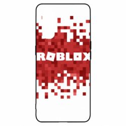Чехол для Oppo Find X2 Roblox of pixels background