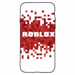 Чехол для iPhone SE 2022 Roblox of pixels background - PrintSalon