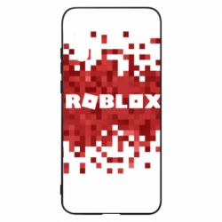 Чехол для Huawei P20 Roblox of pixels background - PrintSalon