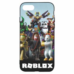 Чехол для iPhone 7 Roblox персонажи - PrintSalon