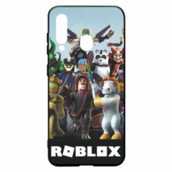 Чехол для Samsung A60 Roblox персонажи - PrintSalon