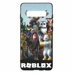 Чехол для Samsung S10+ Roblox персонажи - PrintSalon