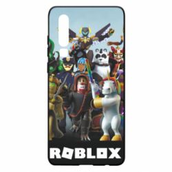 Чехол для Huawei P30 Roblox персонажи - PrintSalon
