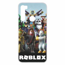 Чехол для Xiaomi Redmi Note 8 Roblox персонажи - PrintSalon
