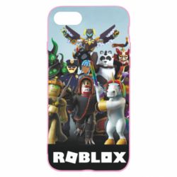 Чехол для iPhone SE 2022 Roblox персонажи - PrintSalon