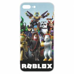 Чехол для iPhone 7 Plus Roblox персонажи - PrintSalon