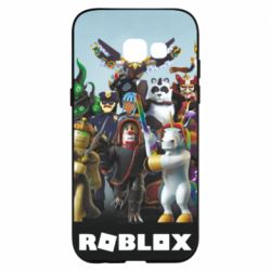 Чехол для Samsung A5 2017 Roblox персонажи - PrintSalon