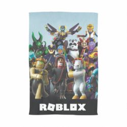 Полотенце с принтом Roblox персонажи - PrintSalon