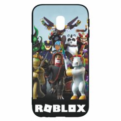 Чехол для Samsung J3 2017 Roblox персонажи - PrintSalon