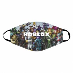 Маска многоразовая Roblox персонажи - PrintSalon