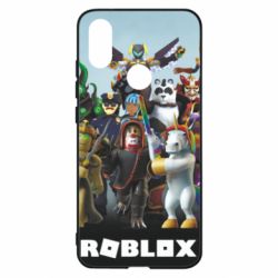 Чехол для Xiaomi Mi A2 Roblox персонажи - PrintSalon