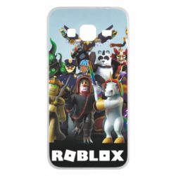 Чехол для Samsung J3 2016 Roblox персонажи - PrintSalon