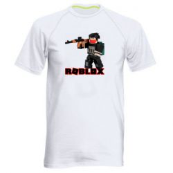 Чоловіча футболка для спорту Roblox Sniper - PrintSalon