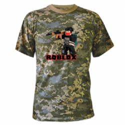 Камуфляжна футболка Roblox Sniper - PrintSalon