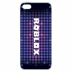 Чехол для iPhone5/5S/SE Roblox squares - PrintSalon