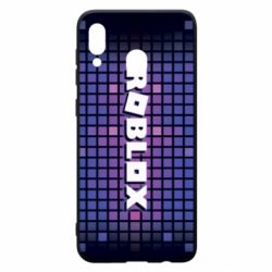 Чехол для Samsung A20 Roblox squares - PrintSalon
