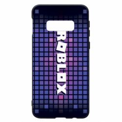 Чехол для Samsung S10e Roblox squares - PrintSalon