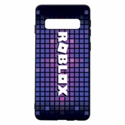 Чехол для Samsung S10 Roblox squares