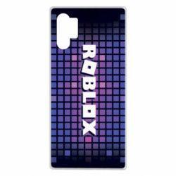 Чехол для Samsung Note 10 Plus Roblox squares - PrintSalon