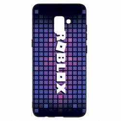 Чехол для Samsung A8+ 2018 Roblox squares