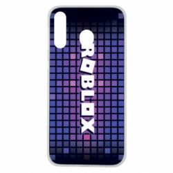 Чехол для Samsung M30 Roblox squares - PrintSalon