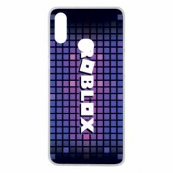 Чехол для Samsung A10s Roblox squares - PrintSalon