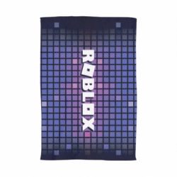 Полотенце с принтом Roblox squares - PrintSalon