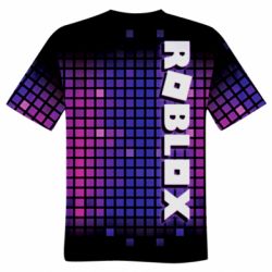 Мужская футболка 3D Roblox squares - PrintSalon