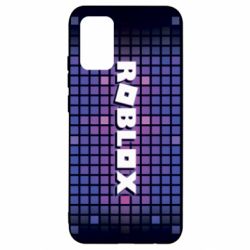 Чехол для Samsung A02s/M02s Roblox squares - PrintSalon