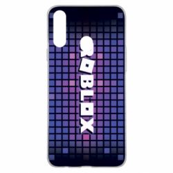 Чехол для Samsung A20s Roblox squares