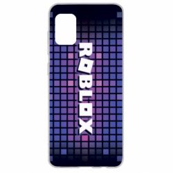 Чехол для Samsung A31 Roblox squares - PrintSalon