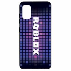 Чехол для Samsung A41 Roblox squares - PrintSalon