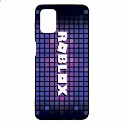 Чехол для Samsung M51 Roblox squares - PrintSalon
