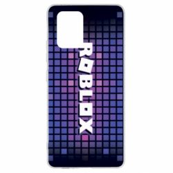 Чехол для Samsung S10 Lite Roblox squares - PrintSalon