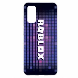 Чехол для Samsung S20 Roblox squares - PrintSalon