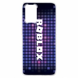 Чехол для Oppo A74 4G Roblox squares - PrintSalon