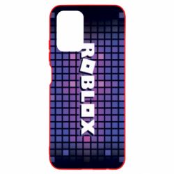 Чехол для Xiaomi Redmi Note 10 Roblox squares - PrintSalon