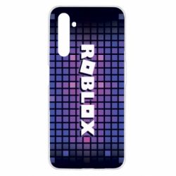 Чехол для Realme 6 Roblox squares - PrintSalon