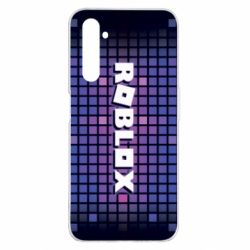 Чехол для Realme 6 Pro Roblox squares - PrintSalon