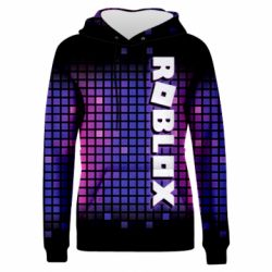 Жіноче 3D худі Roblox squares
