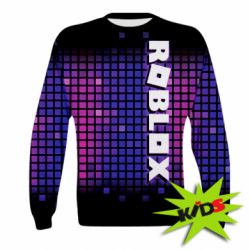 Дитячий 3D світшот Roblox squares