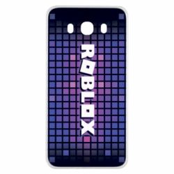Чехол для Samsung J7 2016 Roblox squares - PrintSalon