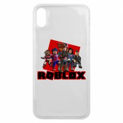 Чехол для iPhone Xs Max Roblox Team Of Heroes - PrintSalon