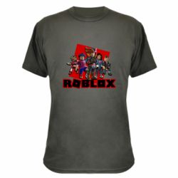 Камуфляжная футболка Roblox Team Of Heroes - PrintSalon