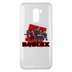 Чехол для Xiaomi Pocophone F1 Roblox Team Of Heroes - PrintSalon