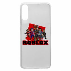 Чехол для Samsung A70 Roblox Team Of Heroes - PrintSalon